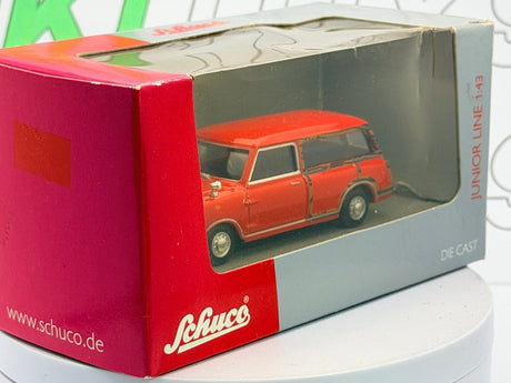 Austin Mini T Schuco 1/43 Rosso - RikiToys - Schuco