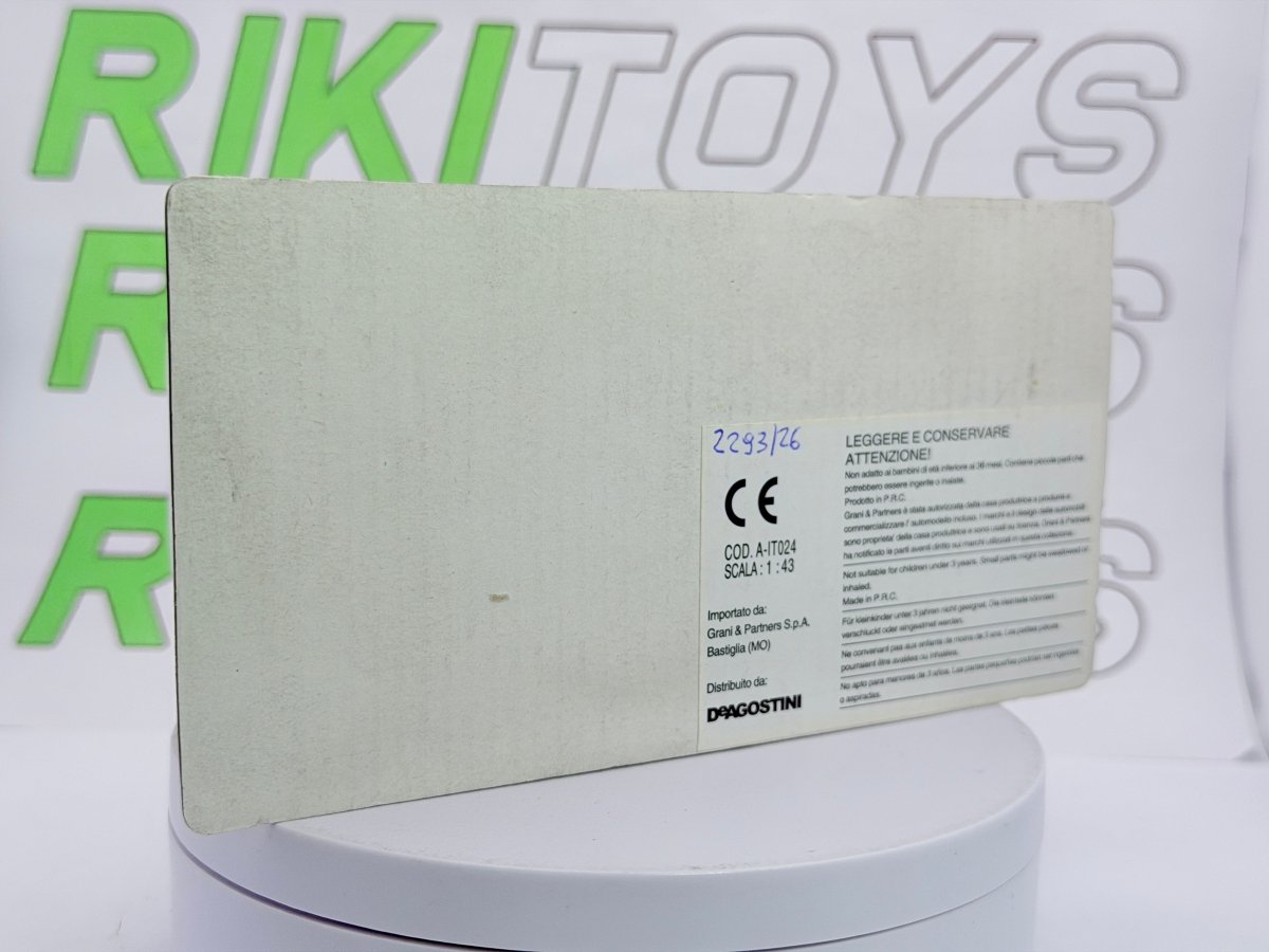 Autobianchi A 112 Abarth Edicola 1/43 Rosso - RikiToys - Edicola#