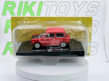 Autobianchi A 112 Abarth Edicola 1/43 Rosso - RikiToys - Edicola#