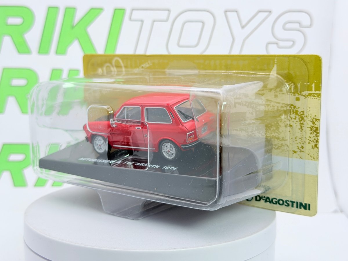 Autobianchi A 112 Abarth Edicola 1/43 Rosso - RikiToys - Edicola#