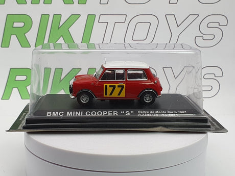 BMC Mini Cooper S Edicola 1/43 Rosso 1967 - RikiToys - Edicola