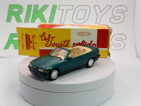 BMW 320 i Cabrio Solido 1/43 Verde 1992 - RikiToys - Solido