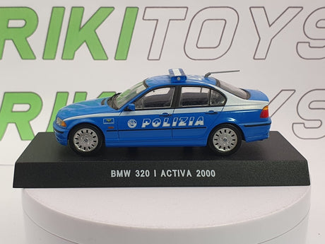 BMW 320 i E 46 Edicola 1/43 Azzurro 2000 - RikiToys - Edicola