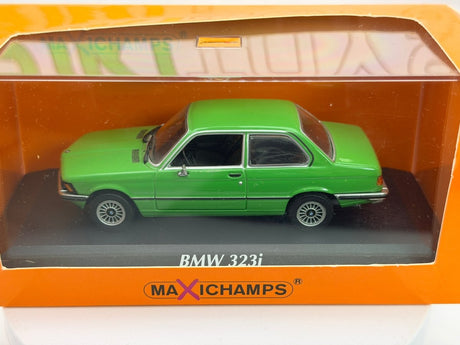 BMW 323i E 21 Maxichamps 1/43 Verde 1975 - RikiToys - Maxichamps