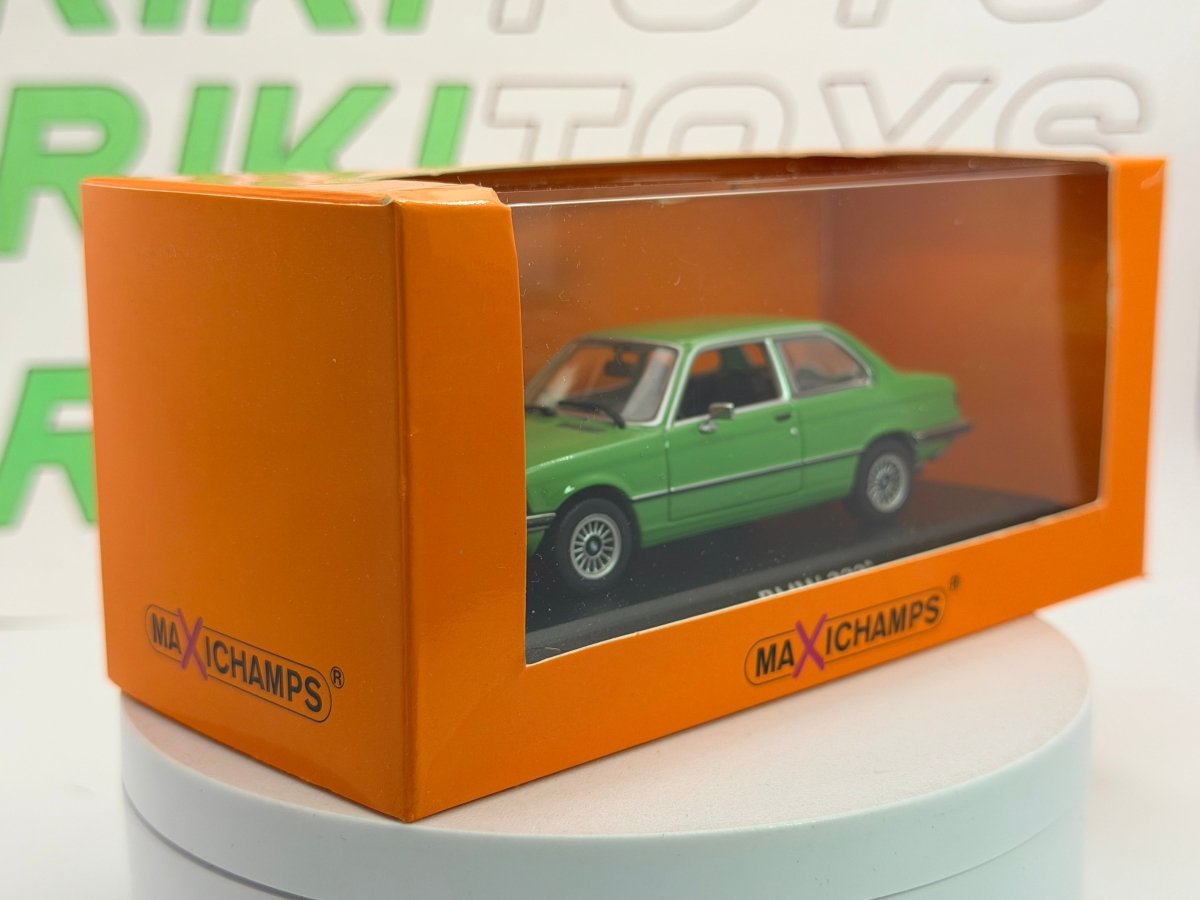 BMW 323i E 21 Maxichamps 1/43 Verde 1975 - RikiToys - Maxichamps
