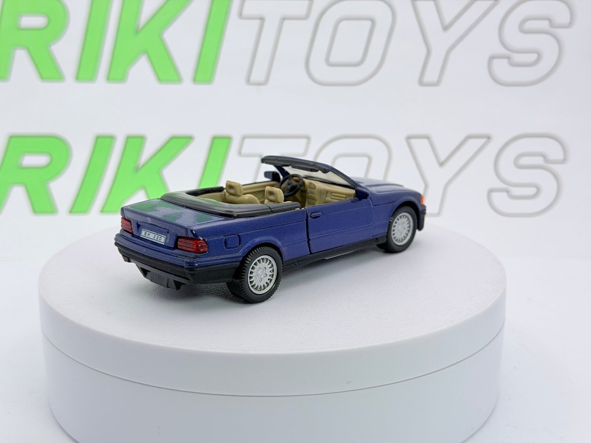 BMW 325 i Cabrio E36 Cararama 1/43 Blu - RikiToys - Cararama