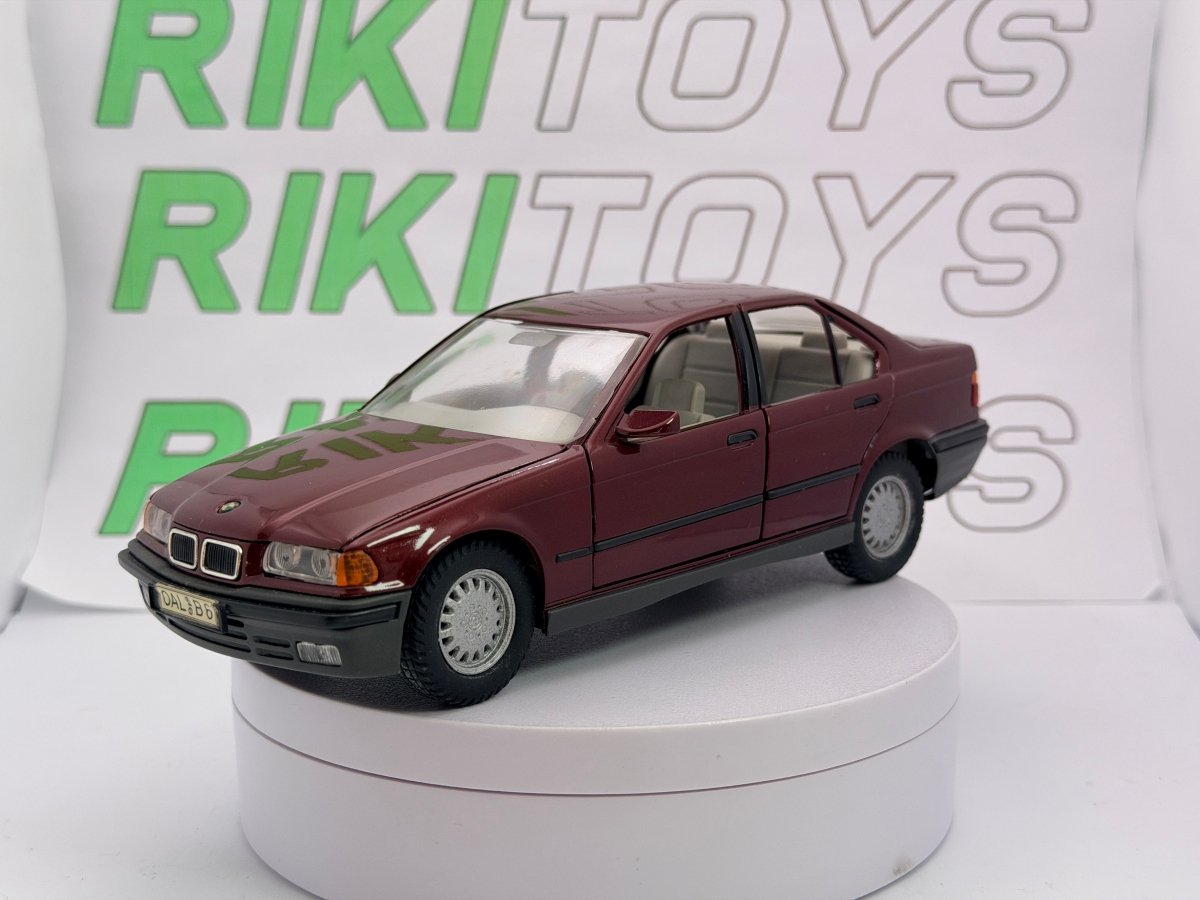 BMW 325i Berlina Gama 1/24 Rosso scuro 1990 - RikiToys - Gama