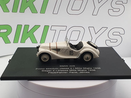 BMW 328 Mille Miglia (1938) 1/43 Bianco - RikiToys - RikiToys#