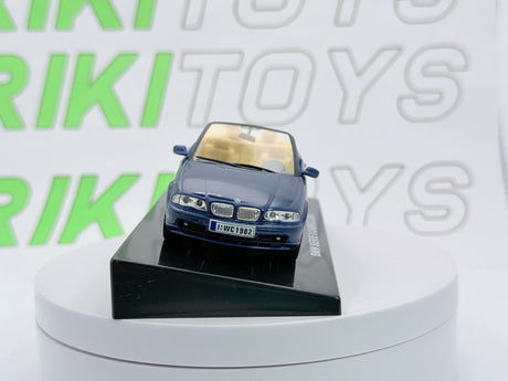 BMW 330 C i Cabrio E 46 Edicola 1/43 Blu metallizzato - RikiToys - Edicola