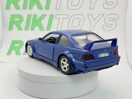 BMW M3 Cup E 36 Burago 1/24 Blu metallizzato - RikiToys - Burago