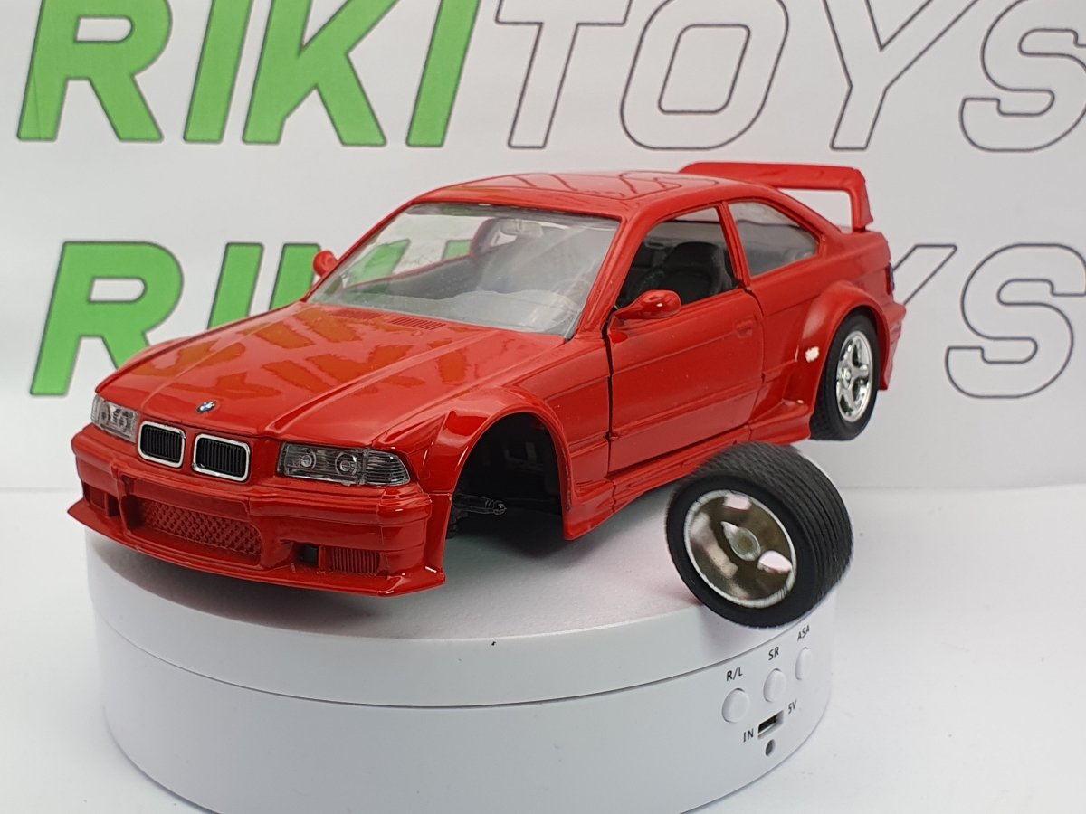 BMW M3 E36 Burago 1/24 Rosso - RikiToys - Burago#