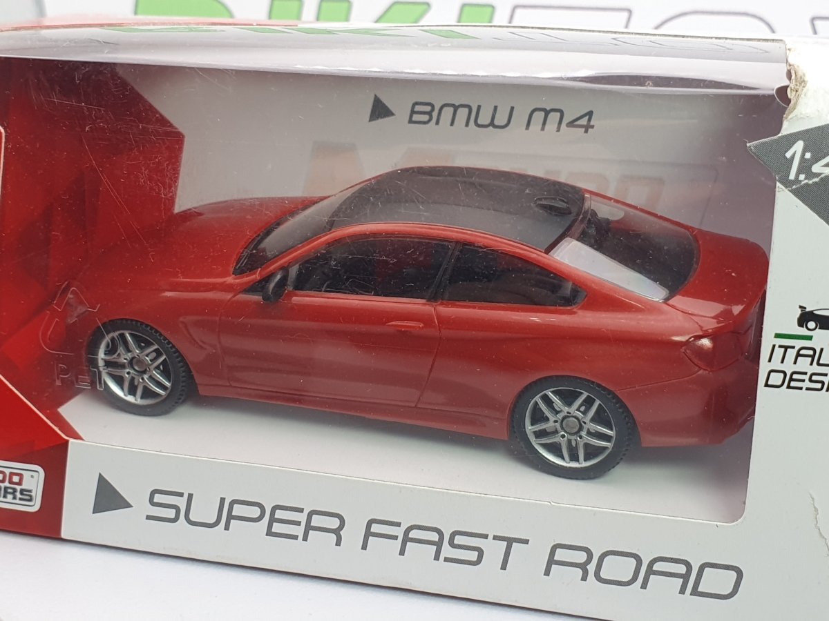 BMW M4 MondoMotors 1/43 Rosso - RikiToys - MondoMotors