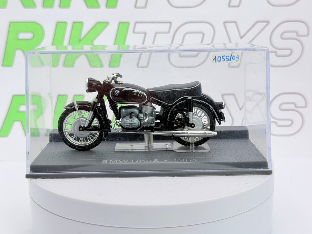 BMW R-69S Edicola 1/24 Nero 1961 - RikiToys - Edicola