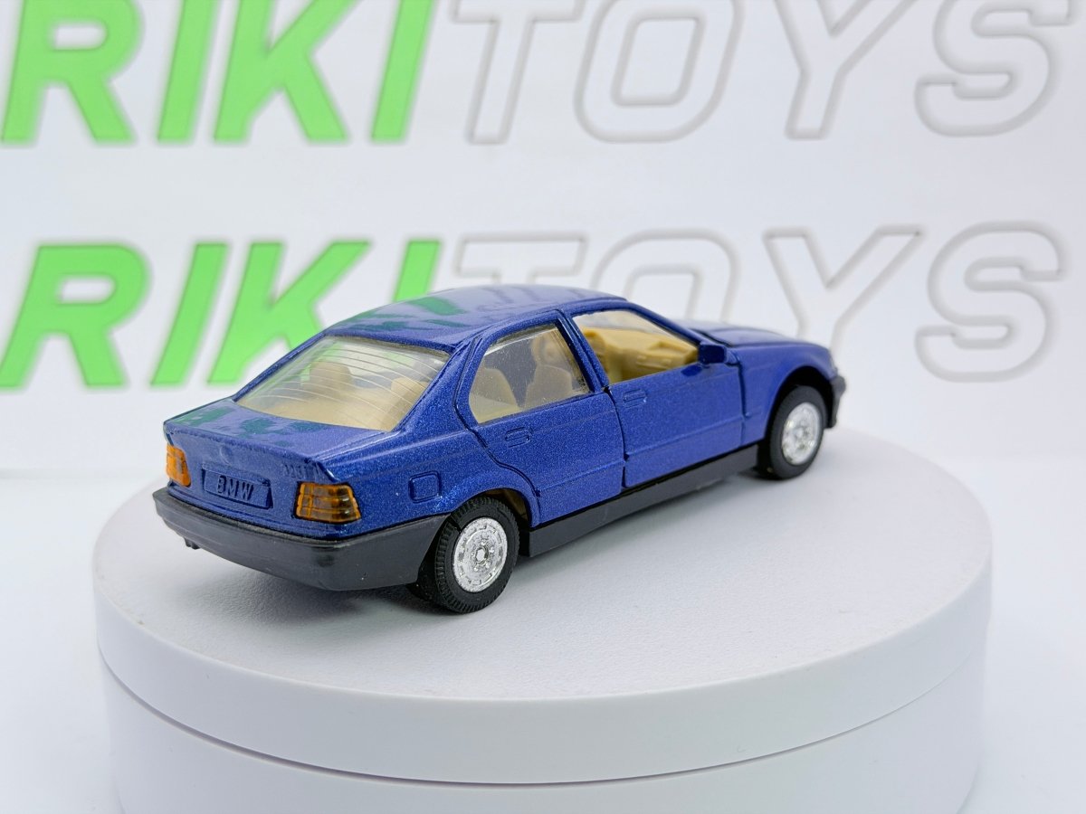 BMW Serie 3 E36 Welly 1/38 Blu Metalizzato 1991 - RikiToys - Welly