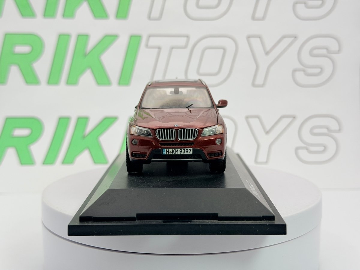 BMW X3 Schuco 1/43 Rosso metallizzato 2010 - RikiToys - Schuco