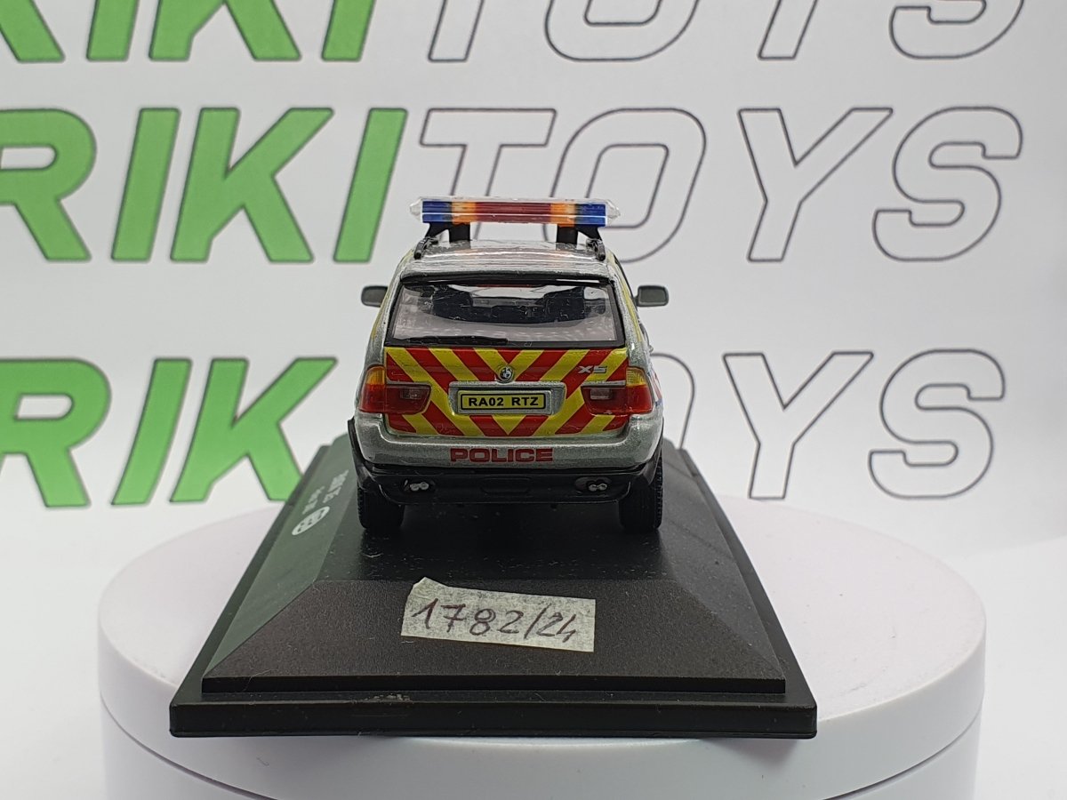 BMW X5 Edicola 1/43 Argento 2002 - RikiToys - Edicola