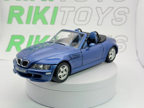 BMW Z 3 M Burago 1/24 Blu metallizzato - RikiToys - Burago