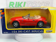 BMW Z3 Cabrio Motor Max 1/24 Rosso 1995 - RikiToys - Motor Max