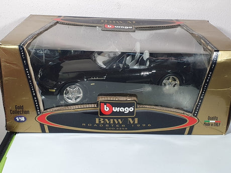 BMW Z3 M Burago 1/18 Nero 1996 - RikiToys - Burago