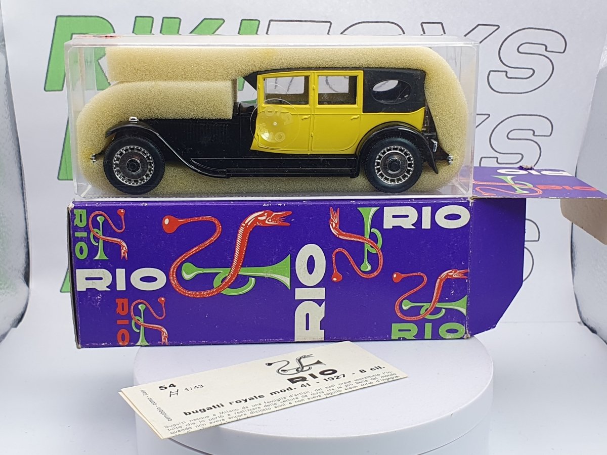 Bugatti Royale Mod.41 Rio 1/43 GIallo 1927 - RikiToys - Rio