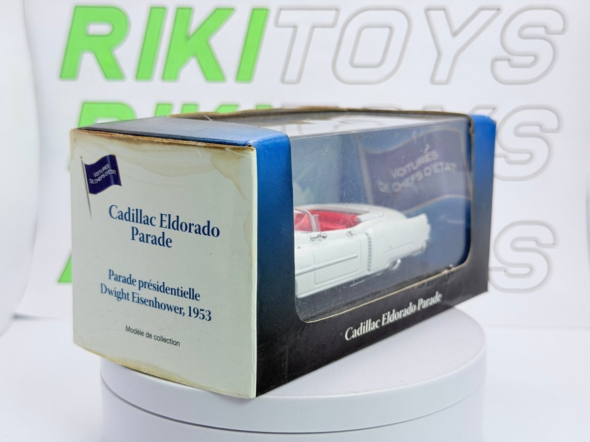 Cadillac Eldorado Edicola 1/43 Bianco - RikiToys - Edicola#