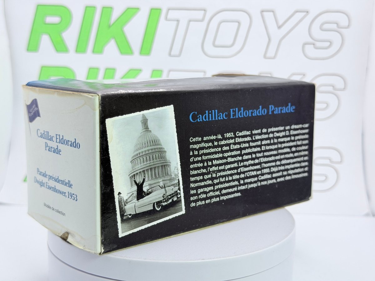 Cadillac Eldorado Edicola 1/43 Bianco - RikiToys - Edicola#