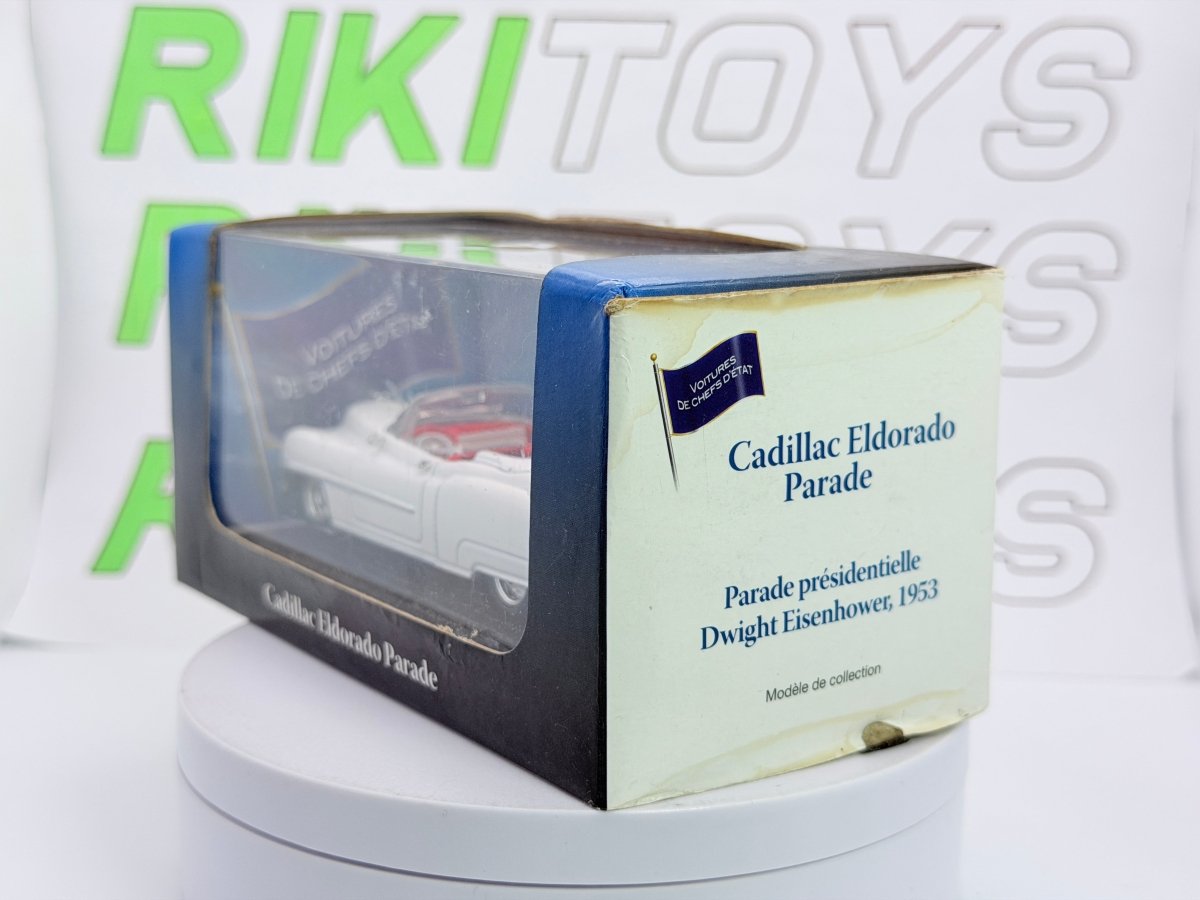 Cadillac Eldorado Edicola 1/43 Bianco - RikiToys - Edicola#