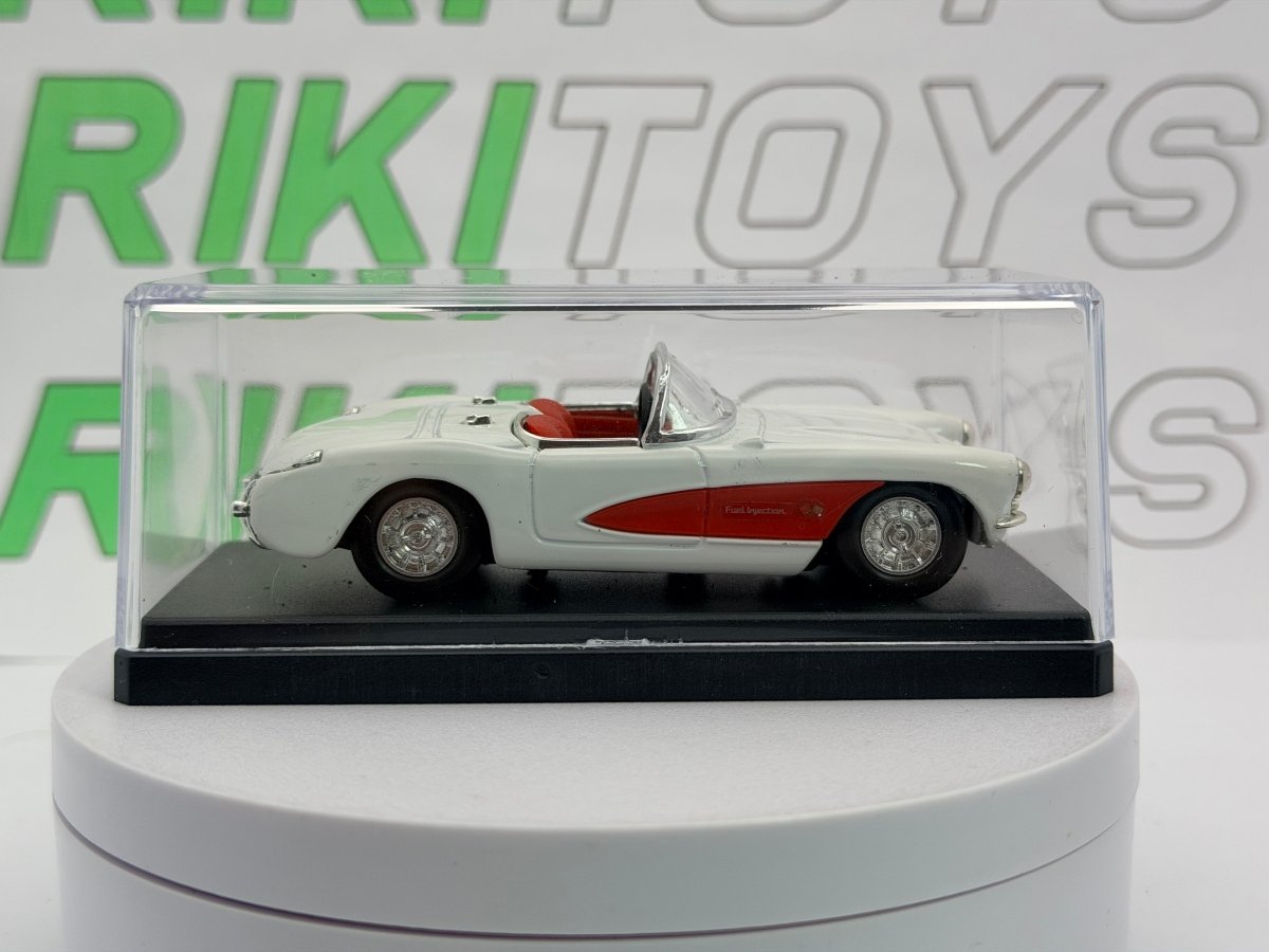 Chevrolet Corvette Road Signature 1/43 Bianco 1957 - RikiToys - Road Signature