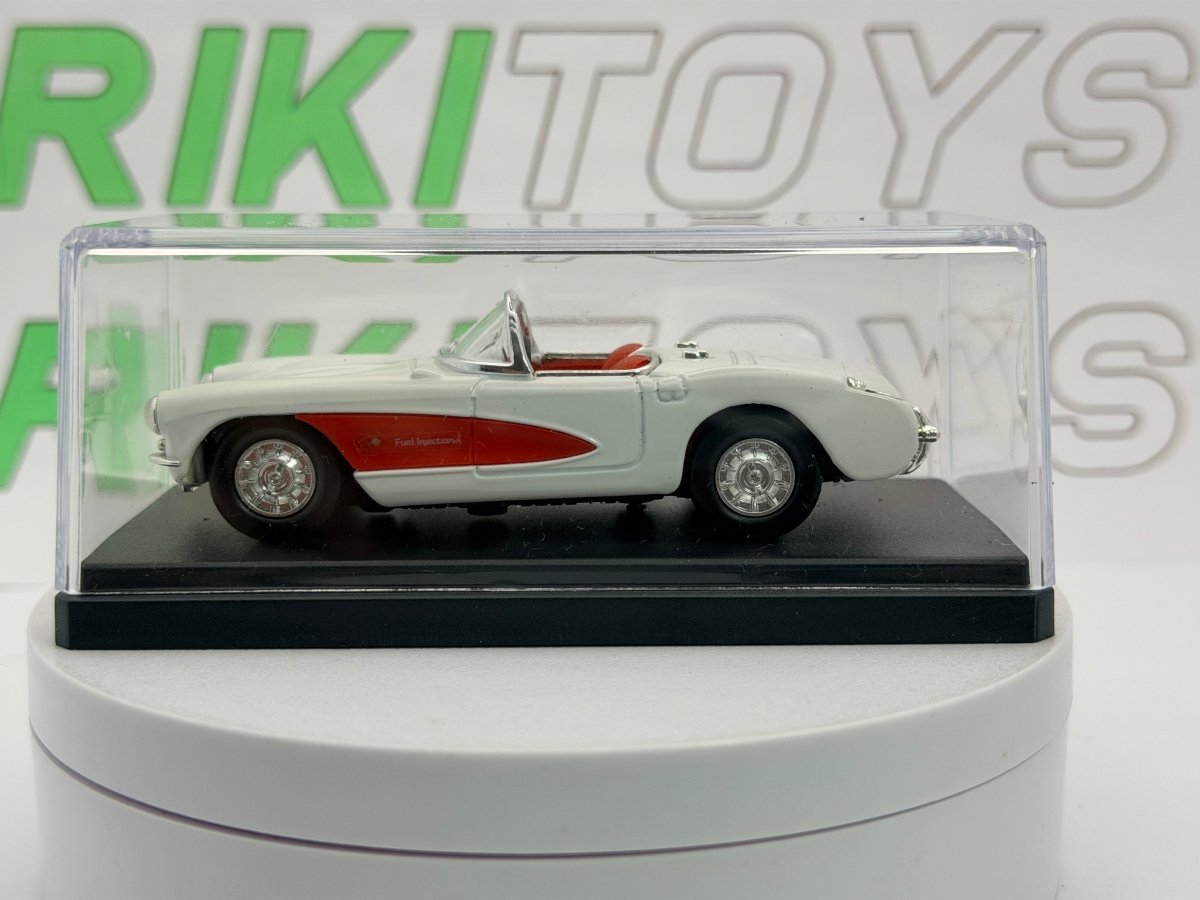 Chevrolet Corvette Road Signature 1/43 Bianco 1957 - RikiToys - Road Signature