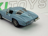 Chevrolet Corvette Stingray Del Prado 1/43 Azzurro metallizzato 1963 - RikiToys - Del Prado
