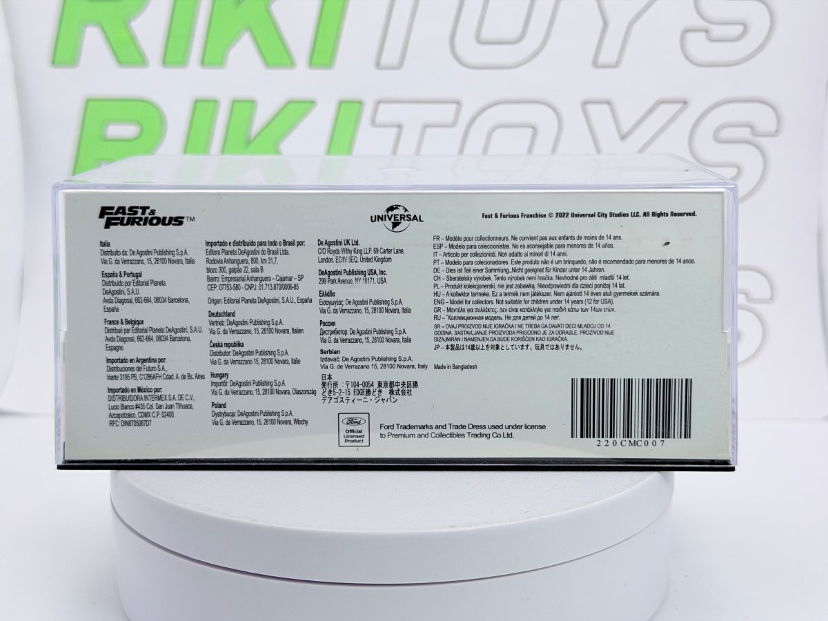 Chevrolet Yenko Camaro Syc Edicola 1/43 Blu metallizzato - RikiToys - Edicola#