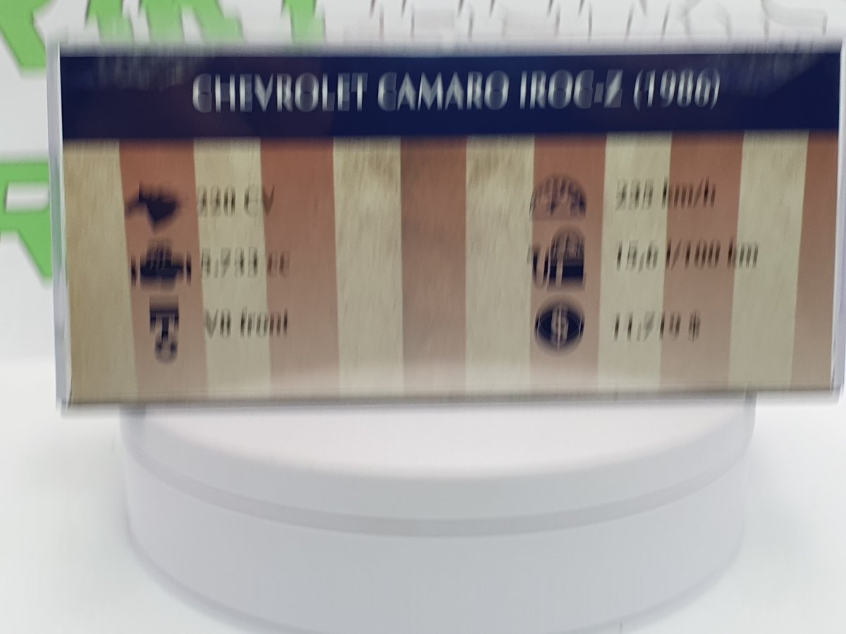 Chevy Camaro Iroc - z 1986 Edicola 1/43 - RikiToys - Edicola#