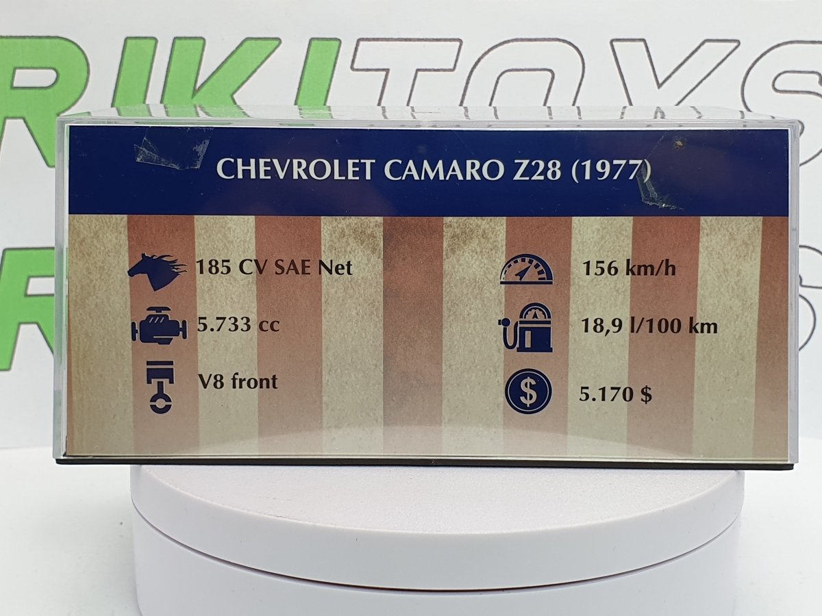 Chevy Camaro Z 28 1977 Edicola 1/43 - RikiToys - Edicola#
