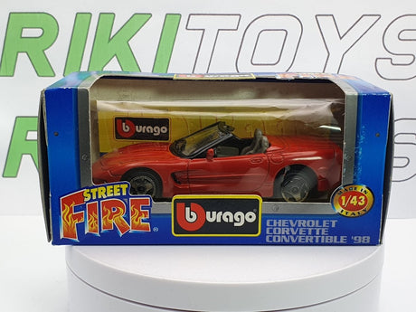 Chevy Corvette Cabrio (1998) Burago 1/43 - RikiToys - Burago#