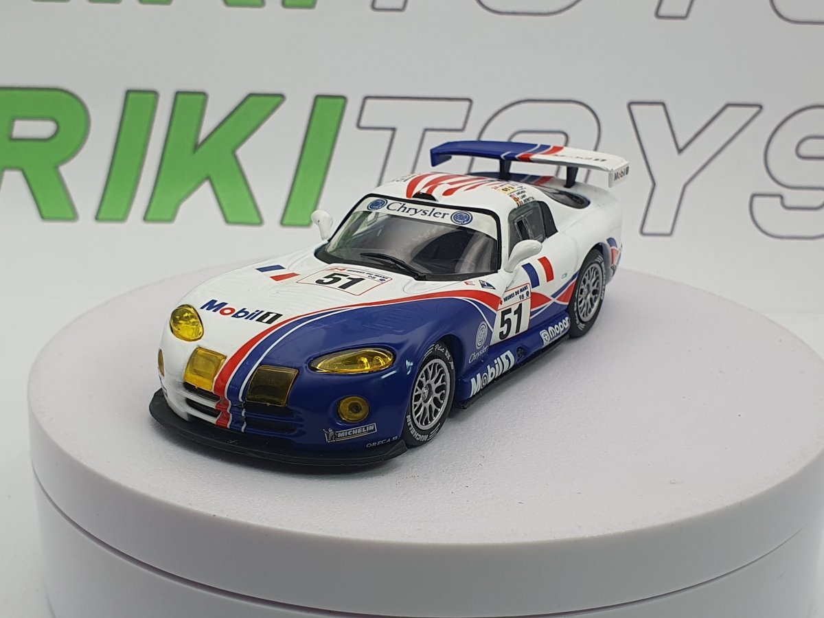 Chrysler Viper GTS Edicola 1/43 Bianco - RikiToys - Edicola