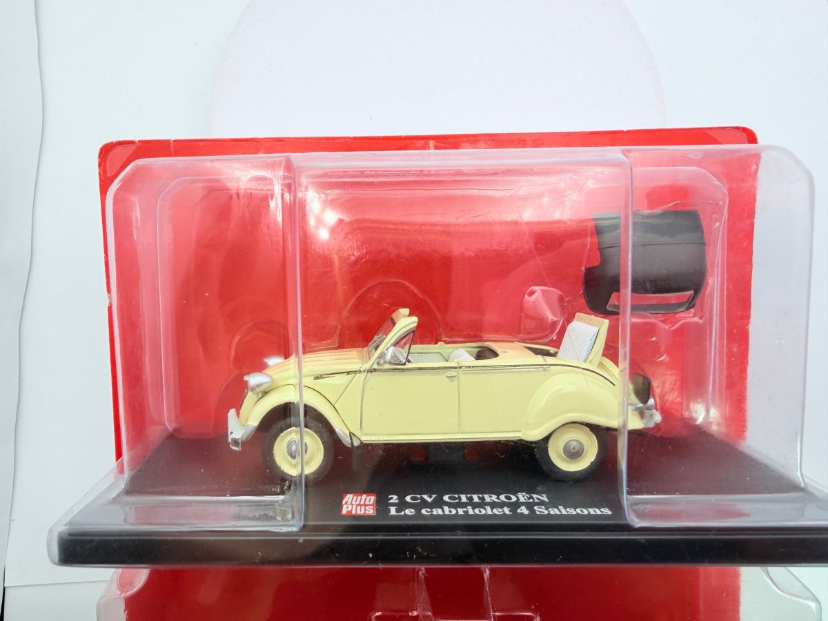 Citroen 2 CV 4 Saisons Edicola 1/43 Bianco - RikiToys - Edicola