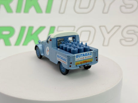 Citroen 2 CV Butagaz Norev 1/43 Azzurro metallizzato - RikiToys - Norev