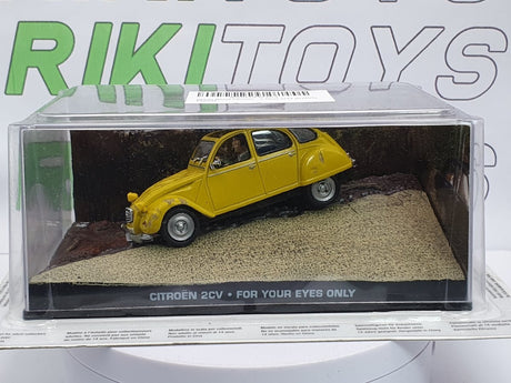Citroen 2 CV Edicola 1/43 Giallo 1981 - RikiToys - Edicola#