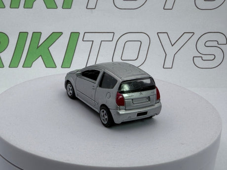 Citroen C2 Welly 1/50 Argento - RikiToys - Welly
