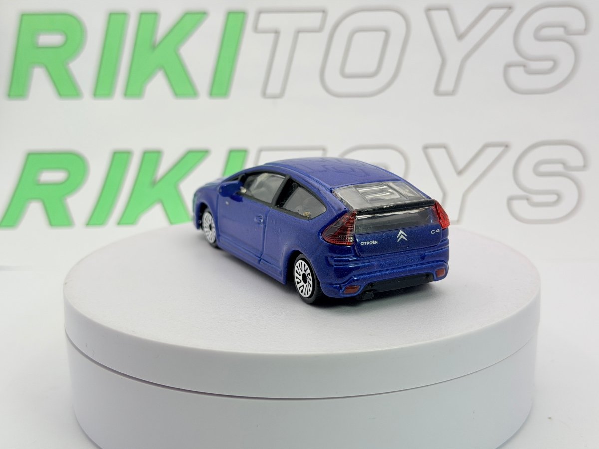 Citroen C4 Burago 1/43 Blu metallizzato - RikiToys - Burago