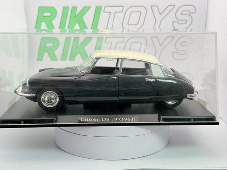 Citroen DS 19 Leo Models 1/24 Nero 1960 - RikiToys - Leo Models