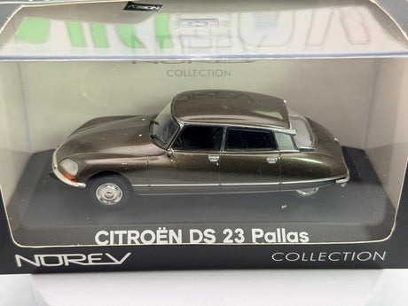Citroen DS 23 Pallas Norev 1/43 Marrone metallizzato 1972 - RikiToys - Norev