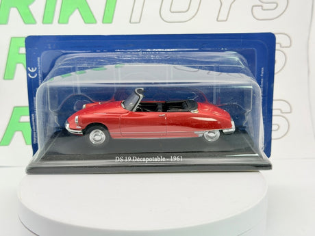 Citroen DS Cabrio Universal Hobbies 1/43 Rosso 1961 - RikiToys - Universal Hobbies