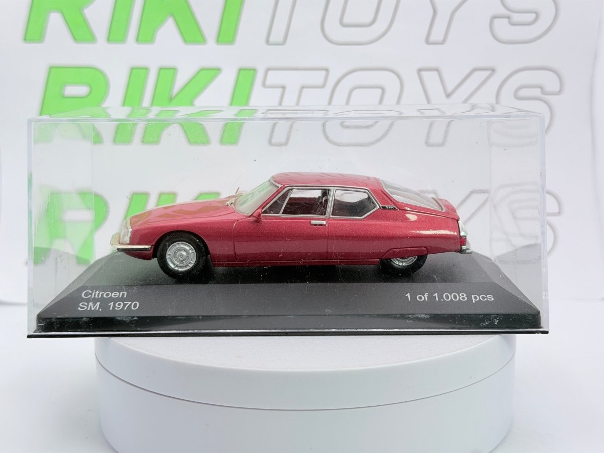 Citroen SM Whitebox 1/43 Rosso 1970 - RikiToys - Whitebox