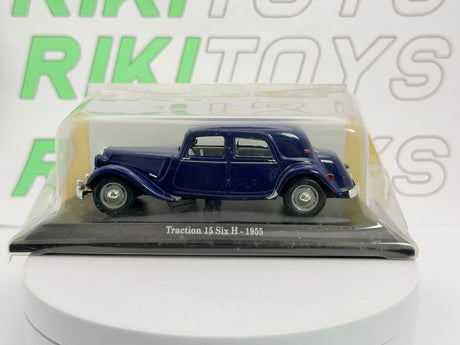 Citroen Traction 15 Six Universal Hobbies 1/43 Blu 1955 - RikiToys - Universal Hobbies