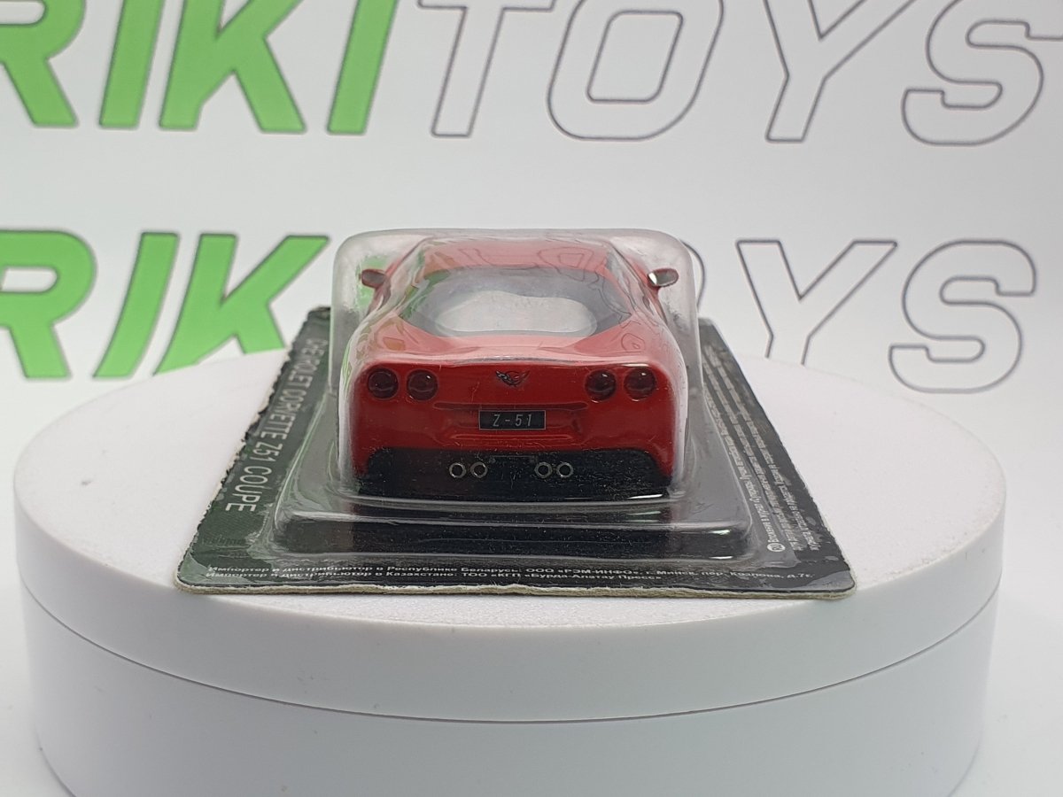 Corvette Z 51 Coupé Edicola 1/43 Rosso - RikiToys - Edicola