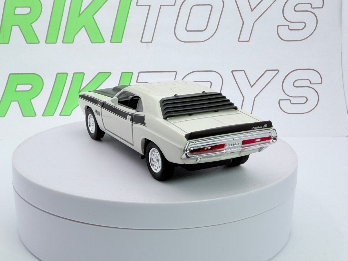 Dodge Challenger T.A. Welly 1/40 Bianco 1970 - RikiToys - Welly