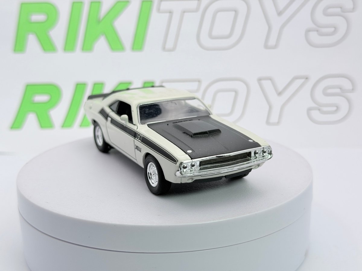 Dodge Challenger T.A. Welly 1/40 Bianco 1970 - RikiToys - Welly