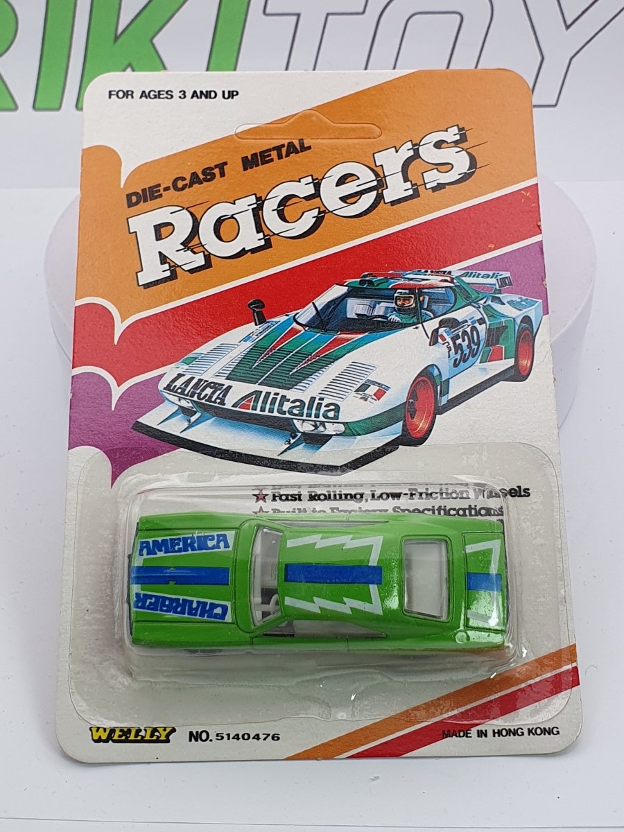 Dodge Charger Welly 1/60 Verde - RikiToys - Welly