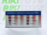 Dodge Corvette C2 Edicola 1/43 Rosso 1963 - RikiToys - Edicola